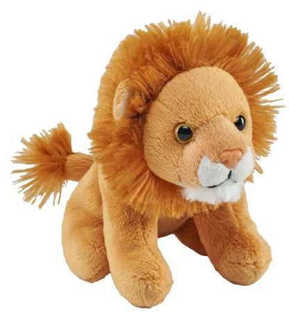Plüsch Mini Löwe 13 cm Pocketkins Eco