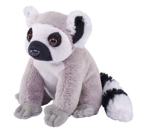 Plüsch Mini Lemur 13 cm Pocketkins