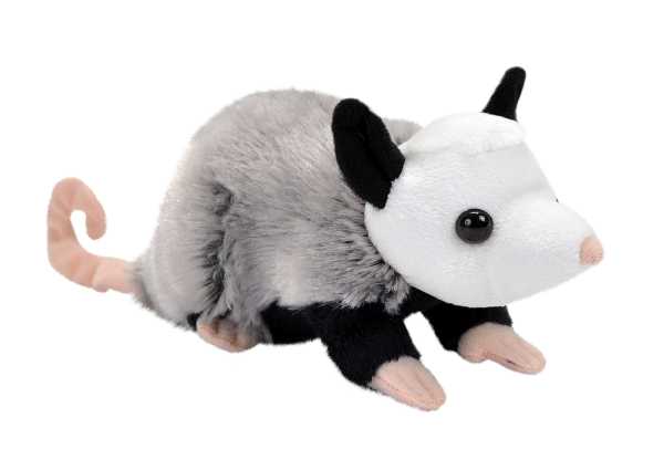 Plüsch Mini Opossum (Beutelratte) 13 cm Pocketkins