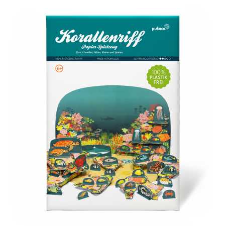 Coral Reef Papierspielzeugset