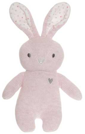 Cozy Knits Hase rosa 20 cm gestrickt