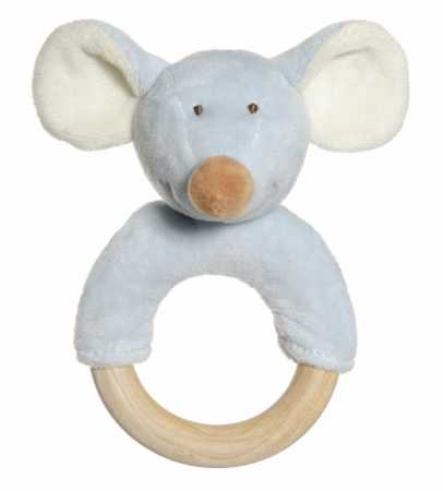 Diinglisar Rassel Maus mit Holzring