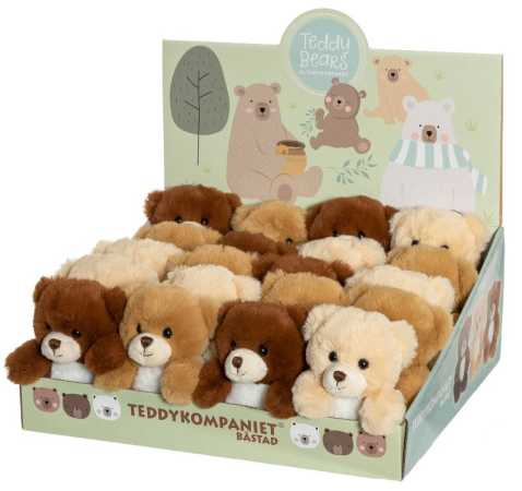 Mini Teddy's Nallar, 3-farbig sortiert, 8 cm