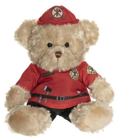 Plüsch Feuerwehrmann Teddy Glenn 28 cm