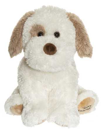 Plüsch Hund Selma creme/braun 35 cm