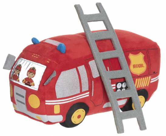 Plüsch Feuerwehrauto 20 cm