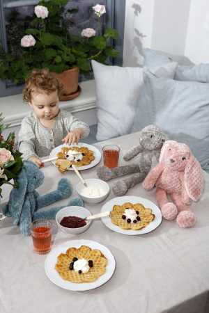 Plüsch Hase Vera grau 40 cm