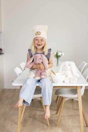 Plüsch Hase Linnea dunkelrosa 30 cm