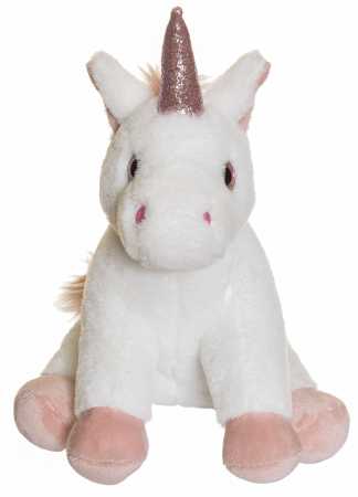 Plüsch Einhorn weiss 25 cm