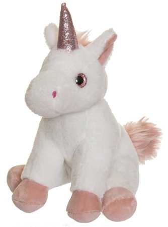 Plüsch Einhorn weiss 25 cm