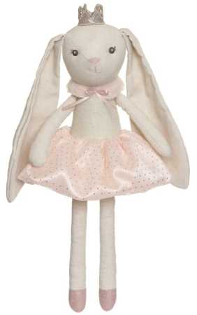 Ballerina Hase mit Silberkrönchen 40 cm