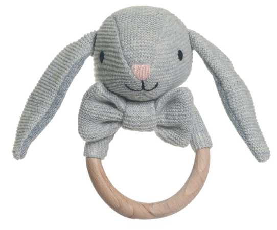 Rassel Hase Teddy Baby 16 cm