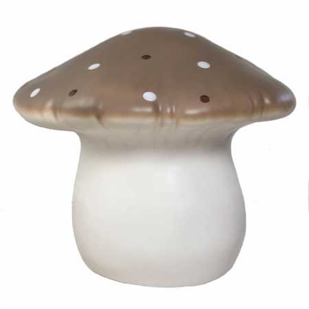 Nachtlicht grosser Pilz Chocolate