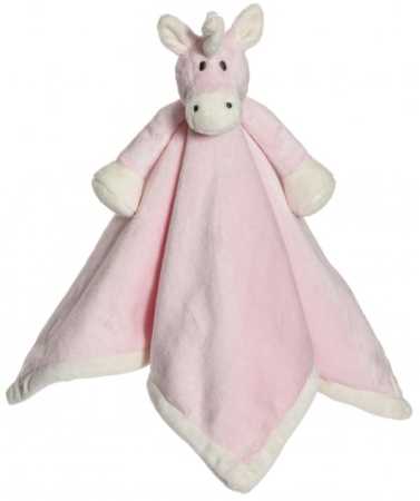 Plüsch Schmusetuch Diinglisar Einhorn rosa 35 cm
