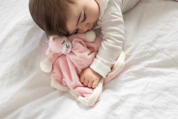 Schmusetuch Kätzchen pink 35 cm