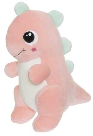 Squeezie, Dino sitzend, pink, 25 cm