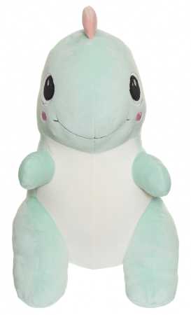 Squeezie, Dino sitzend, pistazien, 24 cm