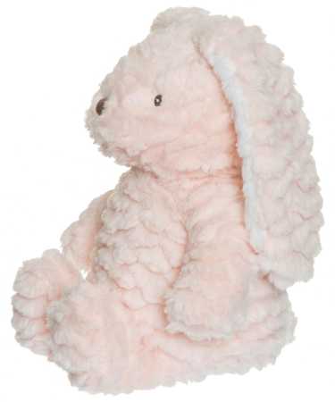 Wärmekissen Hase rosa mit gewelltem Fell 35 cm