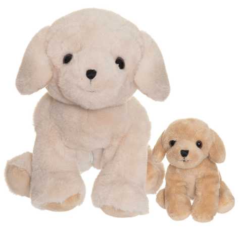 Plüsch Hund Tess 30 cm mit Baby