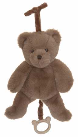 Spieluhr Teddy braun 27 cm