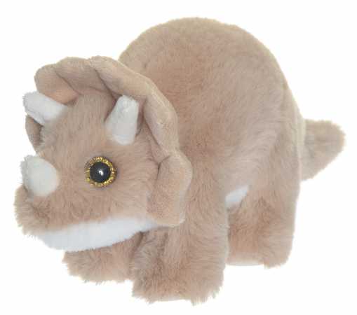 Plüsch Triceratops apricot 25 cm