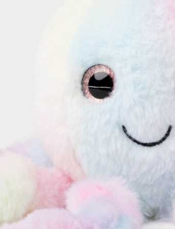 Oktopus regenbogenfarbig 26  cm