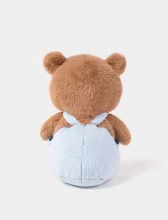 Latzhosen-Teddy sitzend 22  cm