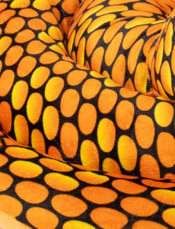 Riesenschlange orange 200  cm
