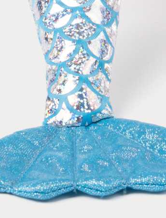 Meerjungfrau blau 35  cm