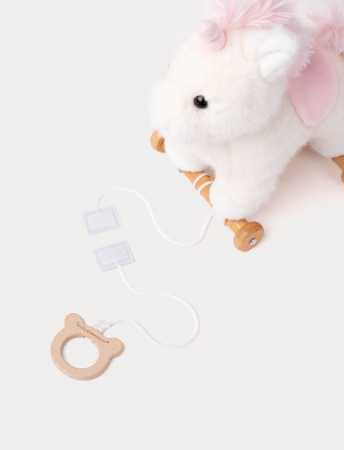 Nachzieh-Einhorn 30  cm