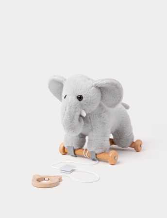 Nachzieh-Elefant 24  cm