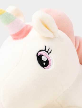 Liegendes Einhorn, Vanille 35 cm