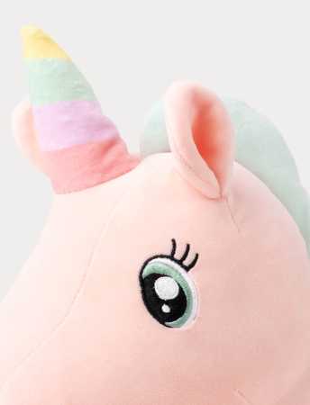 Liegendes Einhorn, Pfirsich 52 cm