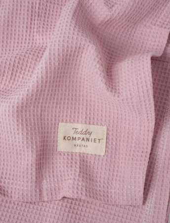 Ökotex Baumwolldecke Altrosa