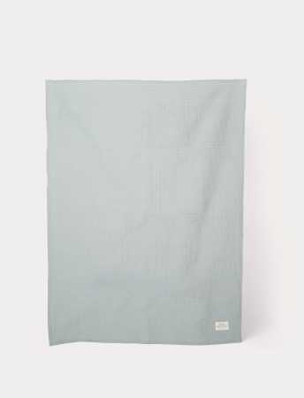 Ökotex Baumwolldecke Grün