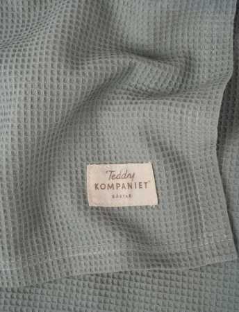 Ökotex Baumwolldecke Grün