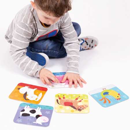 Puzzle "On-the-Go Animals" 2+ / 20 Teile