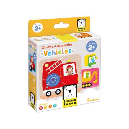 Puzzle "On-the-Go Vehicles" 2+ / 20 Teile