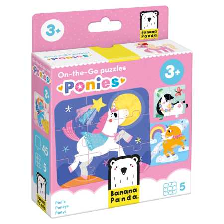 Puzzle "On-the-Go Ponies" 3+ / 45 Teile