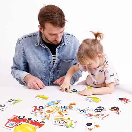 Puzzle "Progressive Vehicles" 2+ / 33 Teile