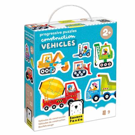 Puzzle "Progressive Vehicles" 2+ / 33 Teile