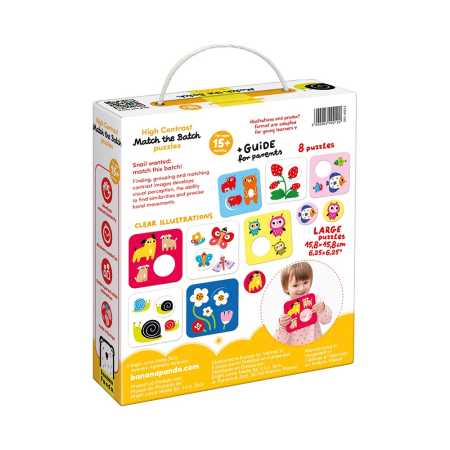 Puzzle "High Contrast Match the Batch" 15m+ / 16 Teile