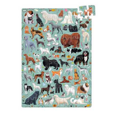 Puzzle "Puzzlover Dogs" 5+ / 100 Teile