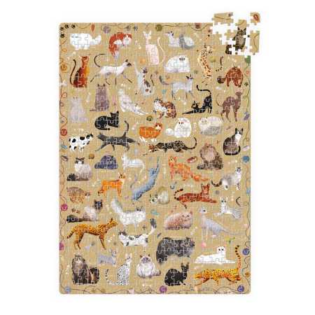 Puzzle "Puzzlover Cats" 9+ / 500 Teile