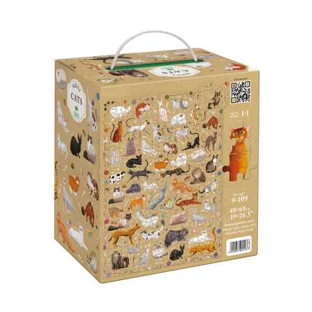 Puzzle "Puzzlover Cats" 9+ / 500 Teile