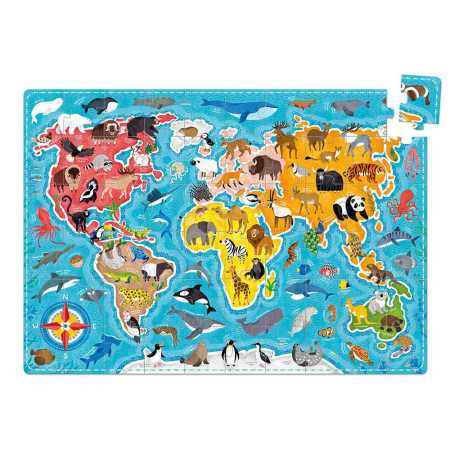 Puzzle "Puzzlover Animals Of the World" 4+ / 60 Teile