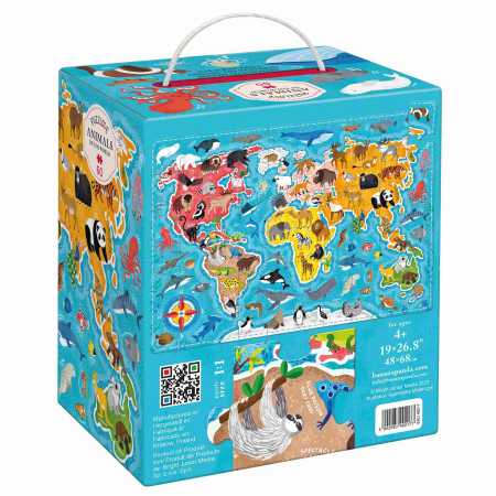 Puzzle "Puzzlover Animals Of the World" 4+ / 60 Teile