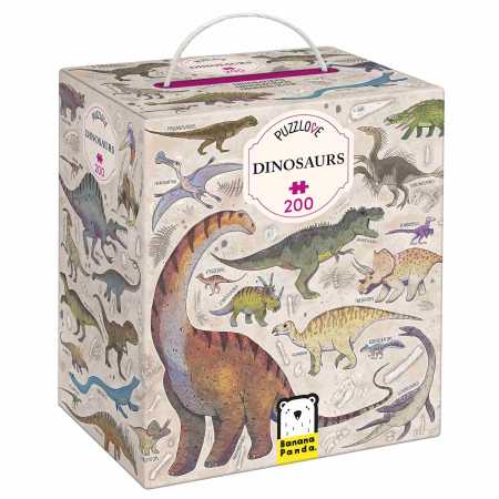 Puzzle "Puzzlover Dinosaurs" 7+ / 200 Teile