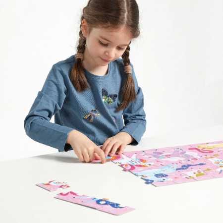 Puzzle "I Love Unicorns" 4+ / 60 Teile