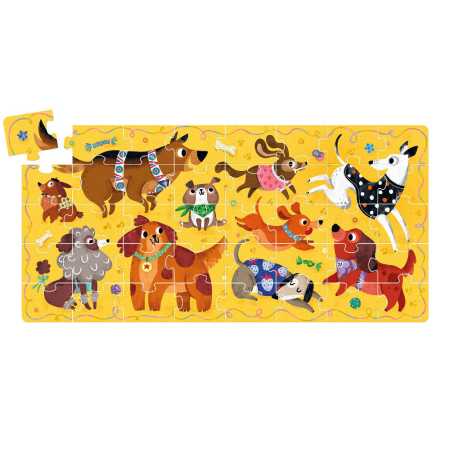 Puzzle "I Love Dogs" 3+ / 40 Teile